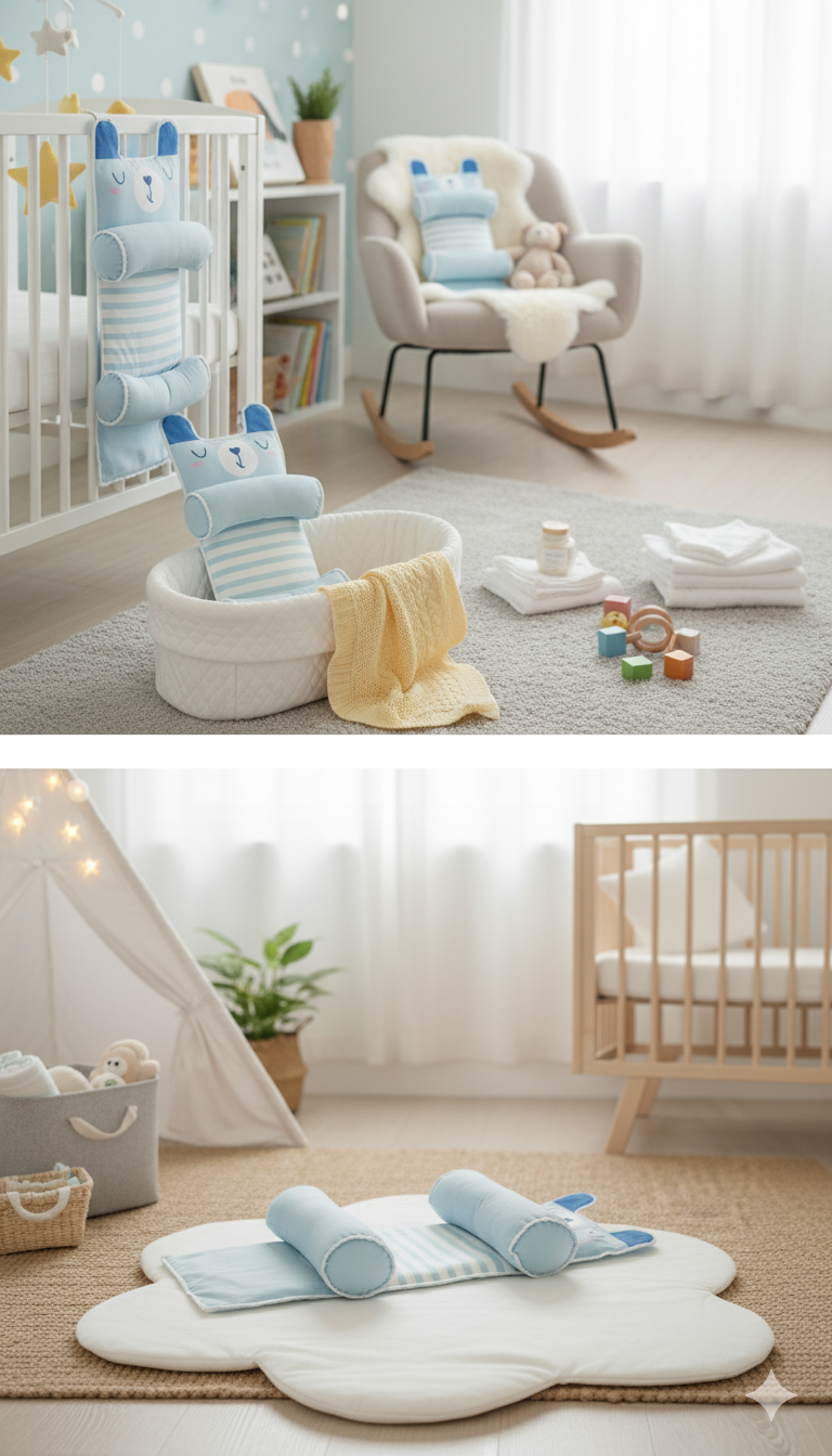 Baby head shaper pillow 🍼