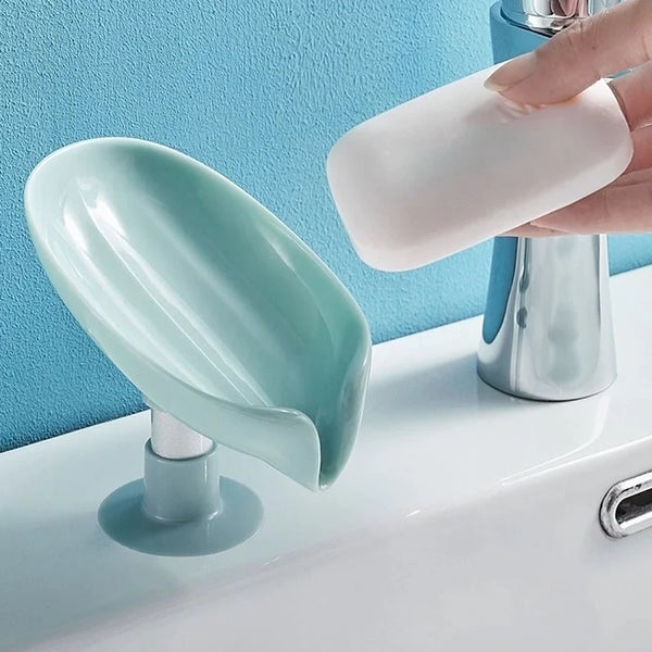 Leaf shaped soap holder.                                  (Pack-2)