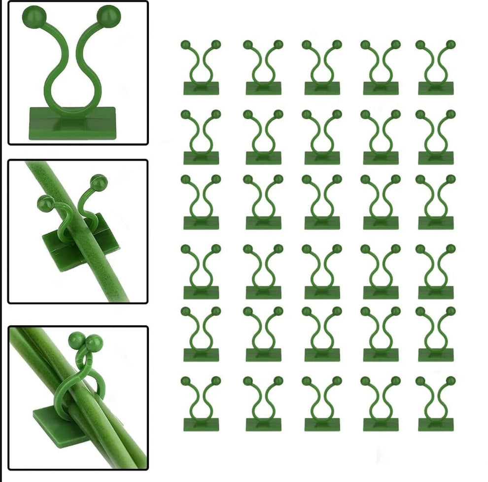 Plant climbing self adhesive clip [60 clips]
