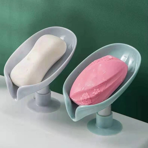 Leaf shaped soap holder.                                  (Pack-2)