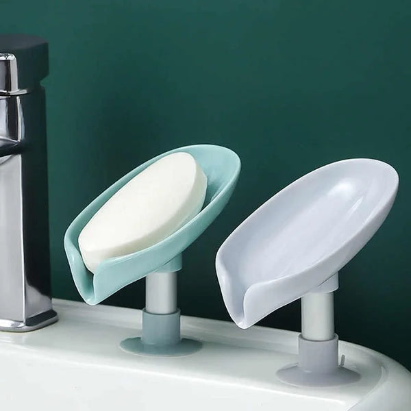 Leaf shaped soap holder.                                  (Pack-2)